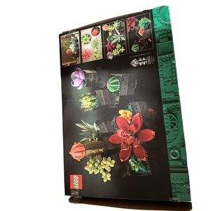 LEGO Botanical Collection with Red and Green Accents